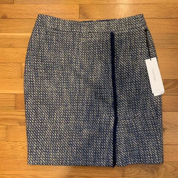 Calvin Klein size 10P tweed skirt - Picture 1 of 3